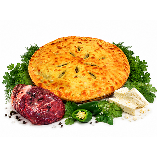 С мясом и халапеньо С мясом и халапеньо